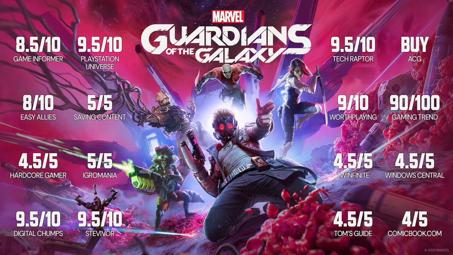 MARVELS GUARDIANS OF THE GALAXY PS4 GAME