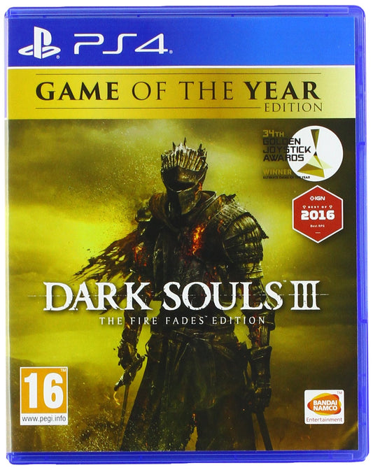 Dark Souls III The Fire Fades Game Of The Year (GOTY) PS4 Game