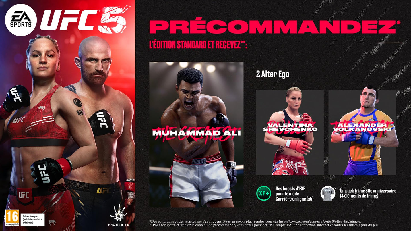 UFC 5 Standard Edition PS5 Oyun PlayStation 5