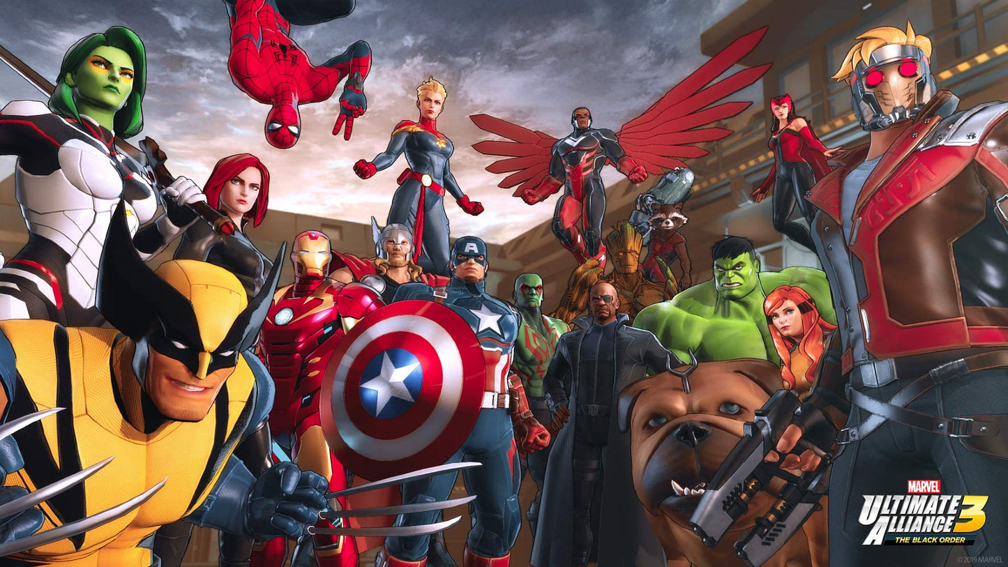 Marvel Ultimate Alliance 3: The Black Order Switch Game (CDMedia Guaranteed)