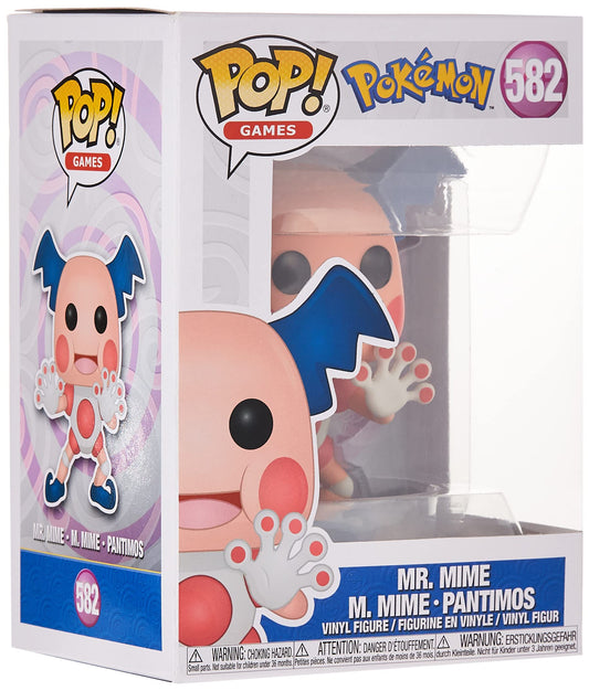 Funko Pop Figure: Games: Pokemon - Mr. Mime (EMEA)