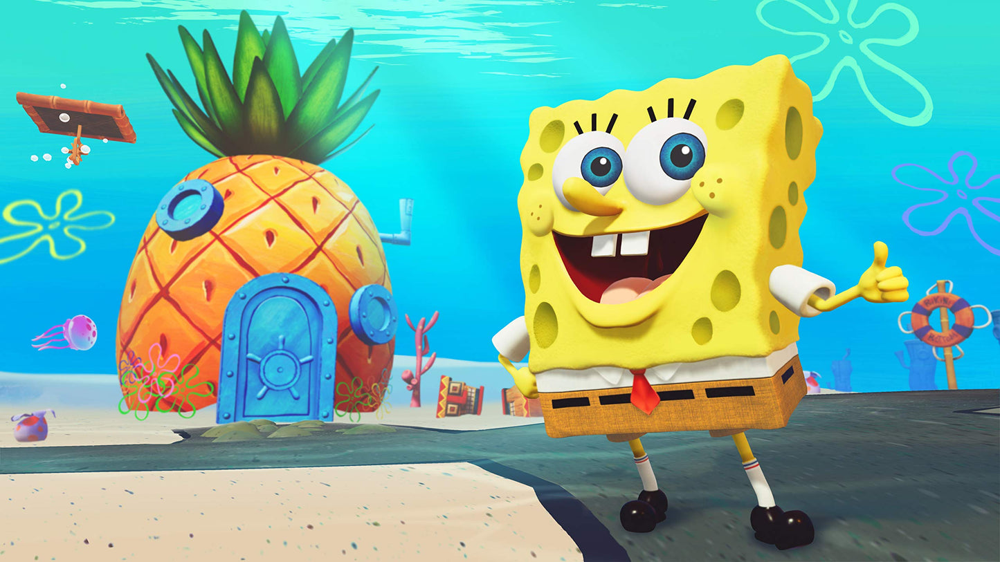 SpongeBob Squarepants Battle For Bikini Bottom Rehydrated Nintendo Switch